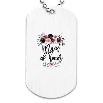 Bridal Shower Cute Wedding Dog Tag | Mazezy