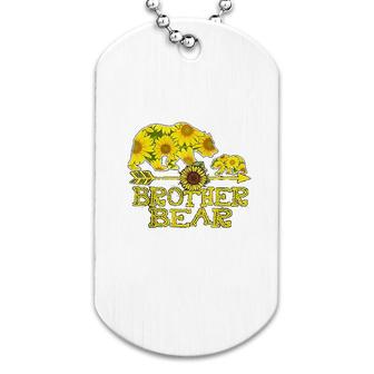 Brother Bear Sunflower Dog Tag | Mazezy