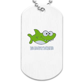 Brother Shark Dog Tag | Mazezy