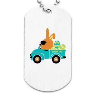 Bunny Car Dog Tag | Mazezy
