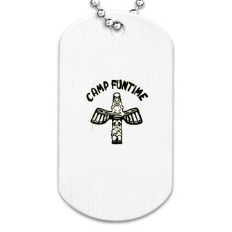 Camp Funtime Dog Tag | Mazezy
