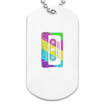 Cassette Tape Costume 80s 90s Dog Tag | Mazezy