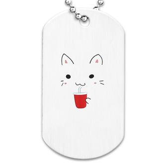 Cat Print Dog Tag | Mazezy