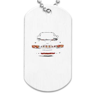 Challenger Musclecar Auto Racing Car Dog Tag | Mazezy