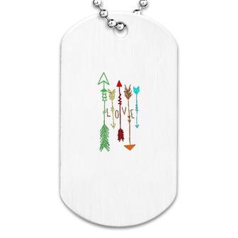 Colorful Love Dog Tag | Mazezy UK