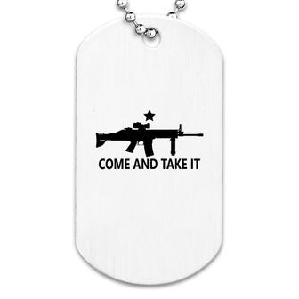 Come And Take It Dog Tag | Mazezy