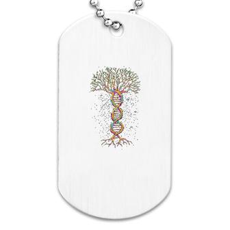 Cool Science Dna Biology Dog Tag | Mazezy