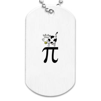 Cow Pi Pie Funny Dog Tag | Mazezy