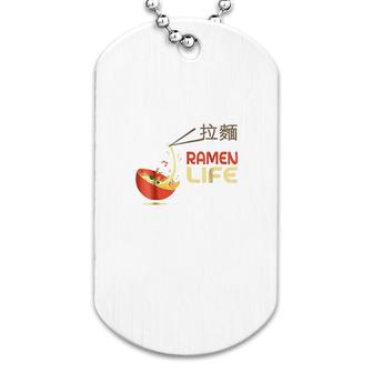 Cute Ramen Life Dog Tag | Mazezy