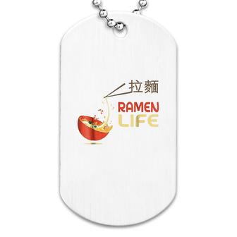 Cute Ramen Life Dog Tag | Mazezy