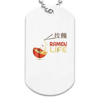 Cute Ramen Life Japanese Food Dog Tag | Mazezy
