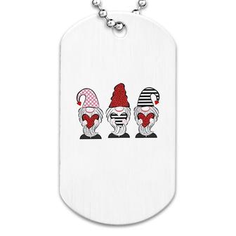 Cute Santas Gnomies Dog Tag | Mazezy