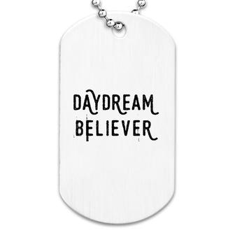 Daydream Believer Boho Music Dog Tag | Mazezy