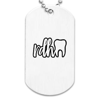 Dental Hygienist Tooth Rdh Dental Hygiene Graduation Gift Dog Tag | Mazezy