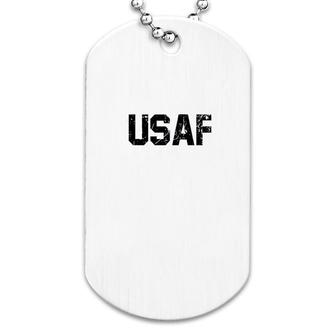 Distressed United States Air Force Dog Tag | Mazezy