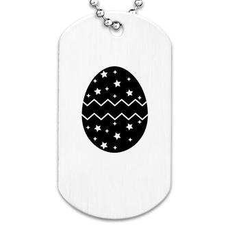 Eggs Simple Dog Tag | Mazezy