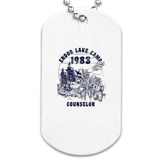 Endor Lake Camp Counselor 1983 Dog Tag | Mazezy