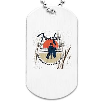 Fender Sunset Spirit Dog Tag | Mazezy