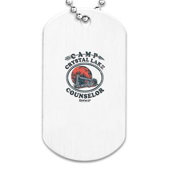 Friday The 13th Movie Camp Crystal Lake Counselor Dog Tag | Mazezy CA