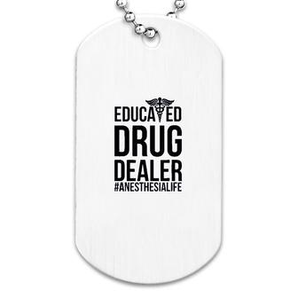 Funny & Cute Anesthesia Quote Abu155a Dog Tag | Mazezy