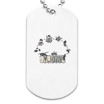 Funny Bees Life Cycle Lover Beekeeping Dog Tag | Mazezy