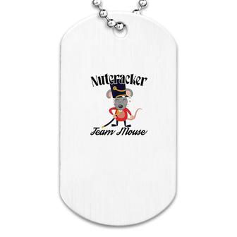 Funny Nutcracker Soldier Toy Dog Tag | Mazezy