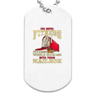 Funny Postman Postal Worker Pullover Dog Tag | Mazezy