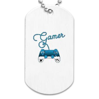Gamer Gifts Video Game Gaming Dog Tag | Mazezy