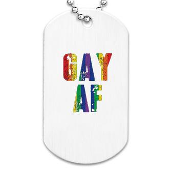 Gay Af Dog Tag | Mazezy