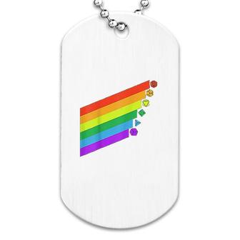 Gay Pride Rainbow Nerdy Dog Tag | Mazezy