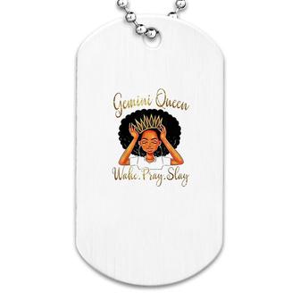 Gemini Queens Are Born In May 21 Dog Tag | Mazezy