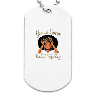 Gemini Queens Are Born In May 21 June 21 Dog Tag | Mazezy