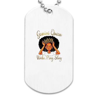 Gemini Queens Are Born In May 21 June 21 Dog Tag | Mazezy