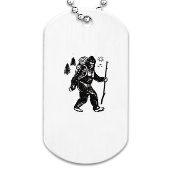 Generic Jurney Bigfoot Dog Tag | Mazezy