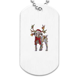 German Shorthaired Pointer Gorgeous Reindeer Dog Tag | Mazezy