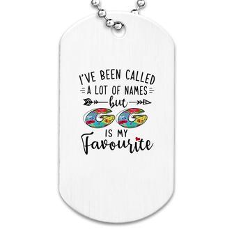 Gg Is My Favourite Name Dog Tag | Mazezy