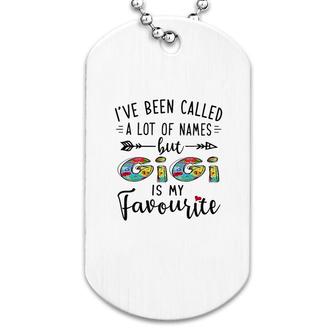 Gigi Is My Favourite Name Dog Tag | Mazezy