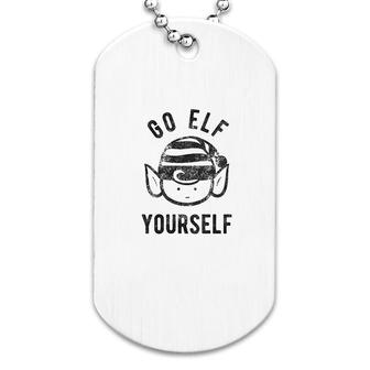 Go Elf Yourself Dog Tag | Mazezy