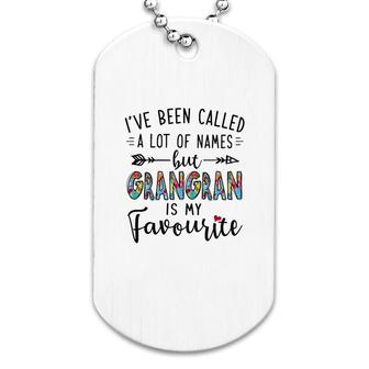 Grangran Is My Favourite Name Dog Tag | Mazezy