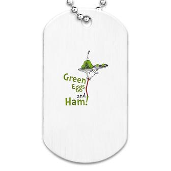 Green Eggs And Ham Dog Tag | Mazezy