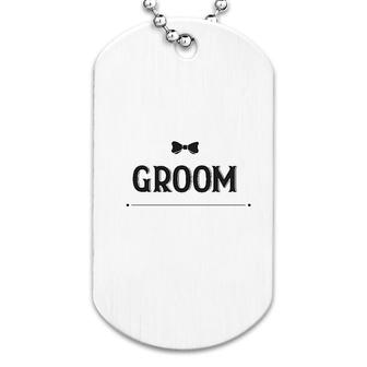 Groom Groomsman Dog Tag | Mazezy