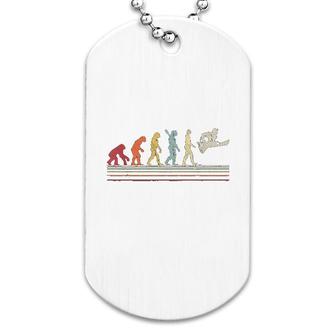 Guitar Retro Evolution Dog Tag | Mazezy