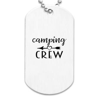 Happy Campe Camping Crew Dog Tag | Mazezy