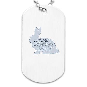 Happy Easter Dog Tag | Mazezy