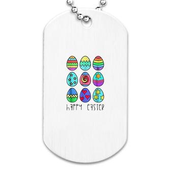 Happy Easter Dog Tag | Mazezy