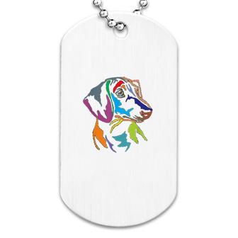 Happy German Dachshund Dog Tag | Mazezy