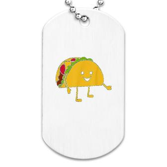 Happy Taco Dog Tag | Mazezy