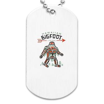 Hawaiian Bigfoot Tribe Dog Tag | Mazezy