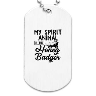 Honey Badger Team Marten Ratel Dog Tag | Mazezy