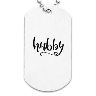 Hubby Matching Couple Dog Tag | Mazezy CA